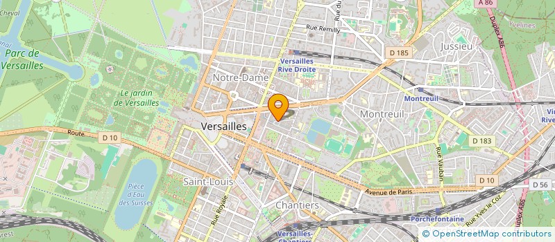 localisation de l'entreprise VERSAILLES AVF ACCUEIL à VERSAILLES