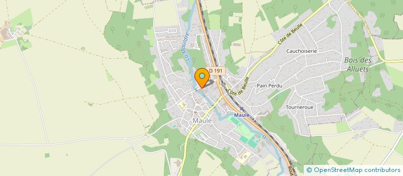 localisation de l'entreprise VERSAILLES CHANGE à MAULE