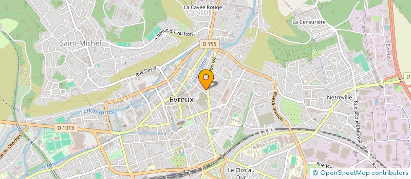 localisation de l'entreprise VERSAILLES CONSTRUCTIONS SARL à EVREUX