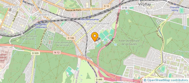 localisation de l'entreprise VERSAILLES FORME à VERSAILLES