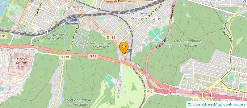 localisation de l'entreprise VERSAILLES ORTHOPEDIE à VERSAILLES
