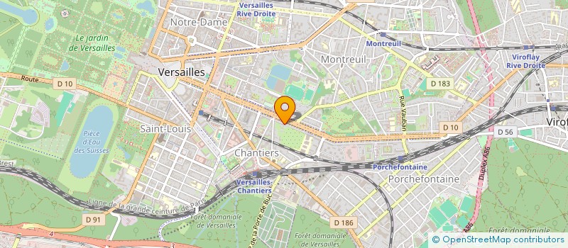 localisation de l'entreprise VERSAILLES PERROLLAZ à VERSAILLES