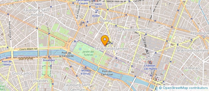localisation de l'entreprise VERSAILLES SAINT ROCH  PARIS