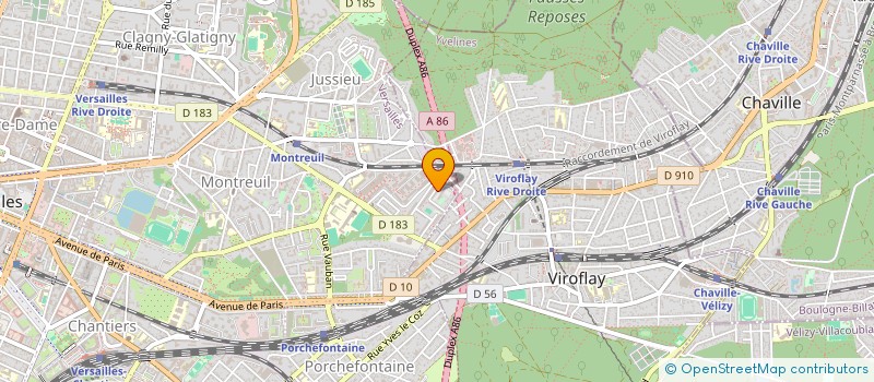 localisation de l'entreprise VERSAILLES TRIATHLON à VERSAILLES