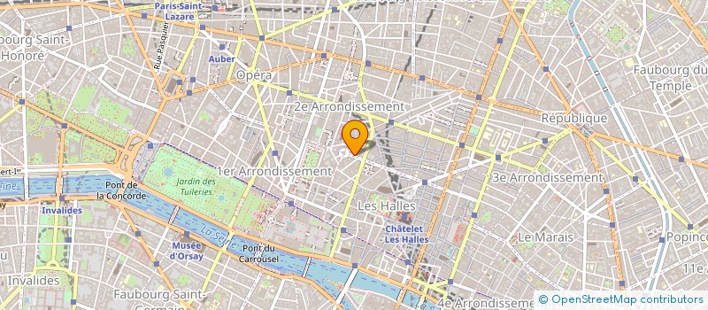 localisation de l'entreprise VERSAIR SERVICES à PARIS