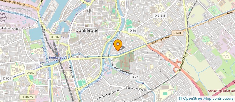 localisation de l'entreprise VERSAL à DUNKERQUE