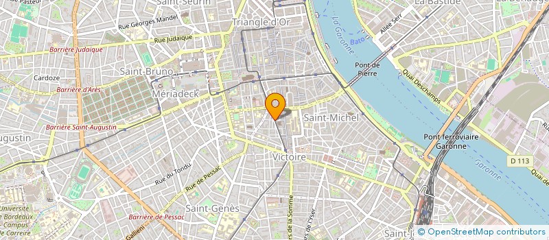 localisation de l'entreprise VERSALYS DISTRIBUTION à BORDEAUX