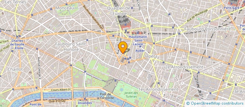 localisation de l'entreprise VERSANO à PARIS