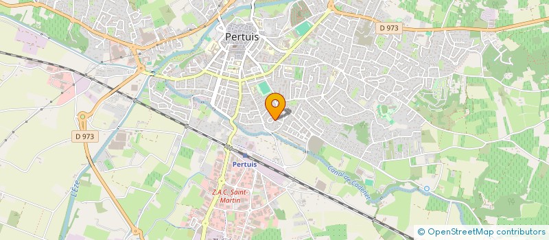 localisation de l'entreprise VERSANT  PERTUIS