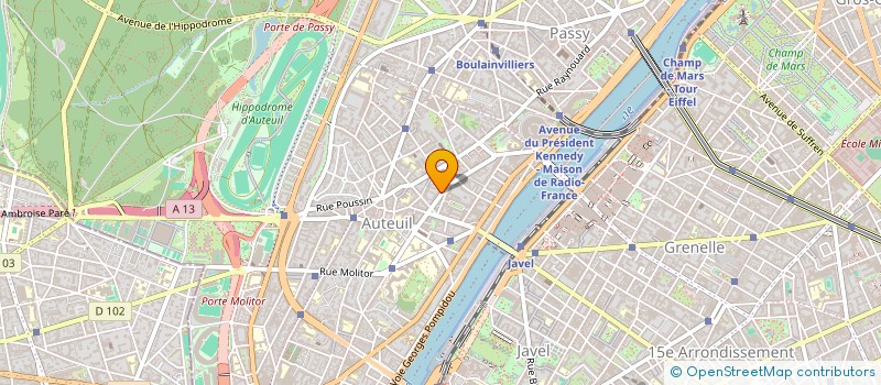 localisation de l'entreprise VERSANT CONSEIL  PARIS