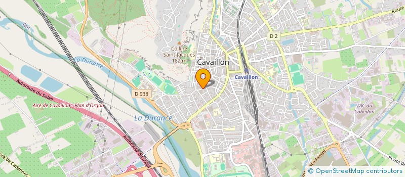 localisation de l'entreprise VERSANT SUD  CAVAILLON