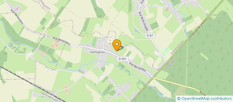 localisation de l'entreprise VERSATECH  VILLEREAU