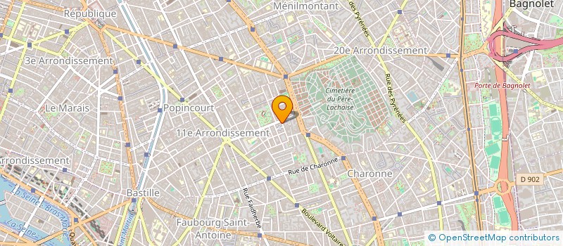 localisation de l'entreprise VERSATILE  PARIS