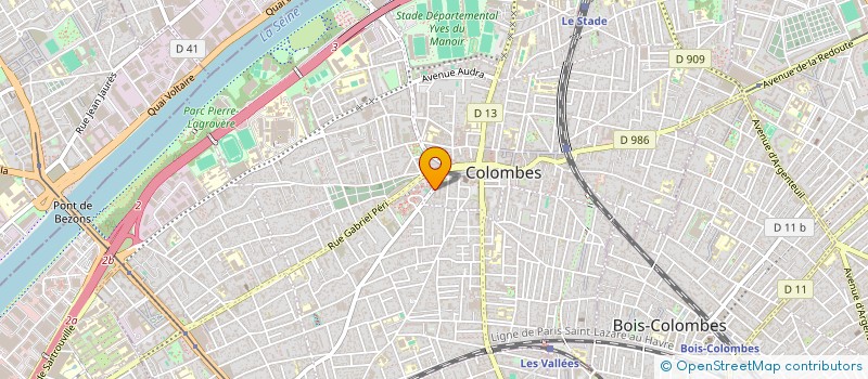 localisation de l'entreprise VERSATILITY RESEARCH  COLOMBES