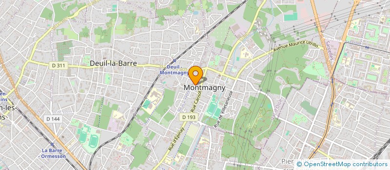 localisation de l'entreprise VERSAVEAUD  MONTMAGNY