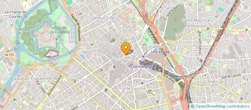 localisation de l'entreprise VERSEAU à LILLE
