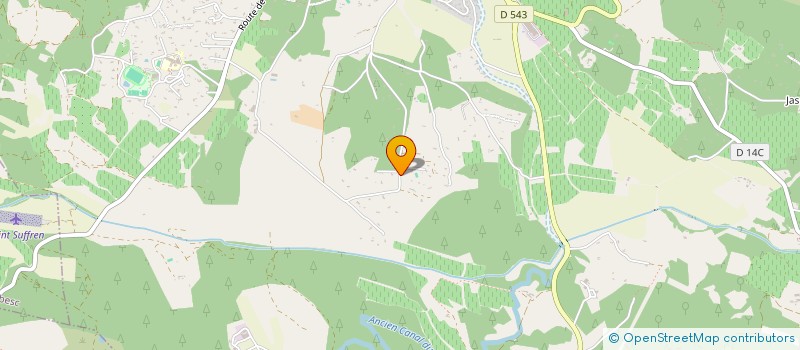 localisation de l'entreprise VERSEAU à ROGNES