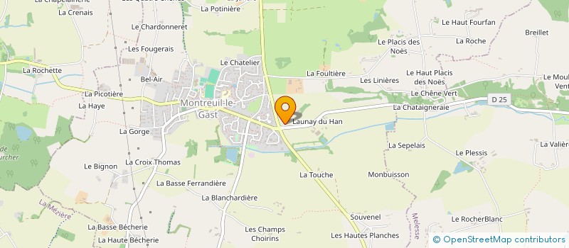 localisation de l'entreprise VERSEAU LAVAGE  CHEVAIGNE