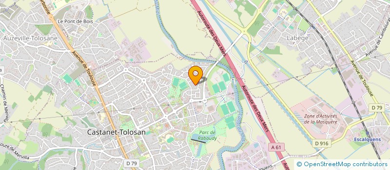 localisation de l'entreprise VERSEAU SERVICES à CASTANET-TOLOSAN