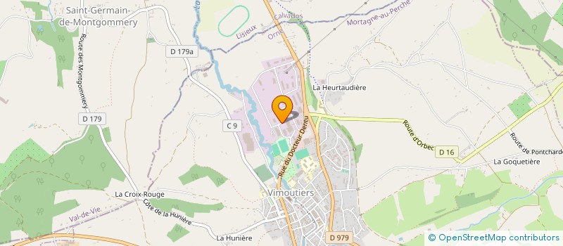 localisation de l'entreprise VERSERON à VIMOUTIERS