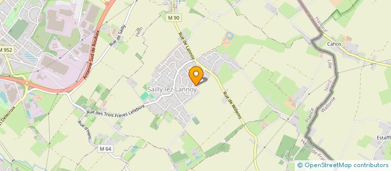 localisation de l'entreprise VERSI  VILLENEUVE-D'ASCQ