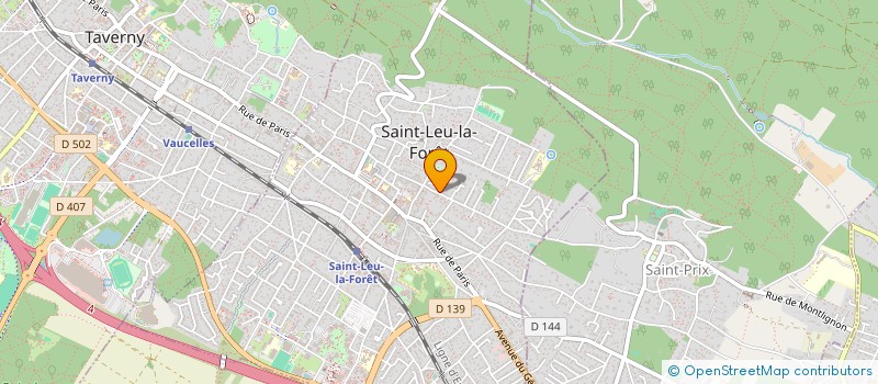 localisation de l'entreprise VERSIGNY 18  SAINT-LEU-LA-FORET