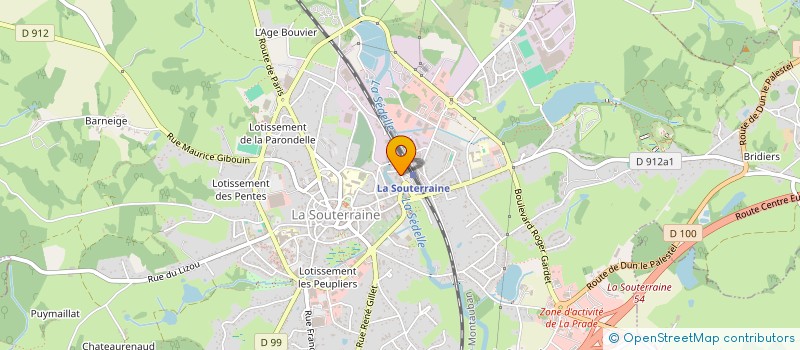 localisation de l'entreprise VERSILL'ART à SAINT-AGNANT-DE-VERSILLAT