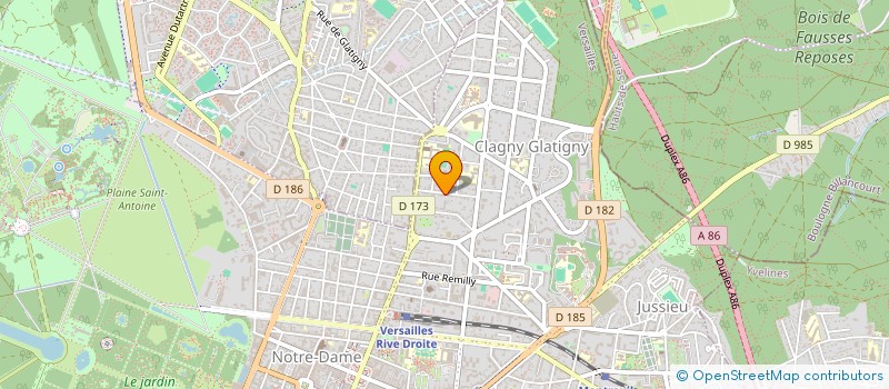 localisation de l'entreprise VERSINTO IMMO 2 à VERSAILLES