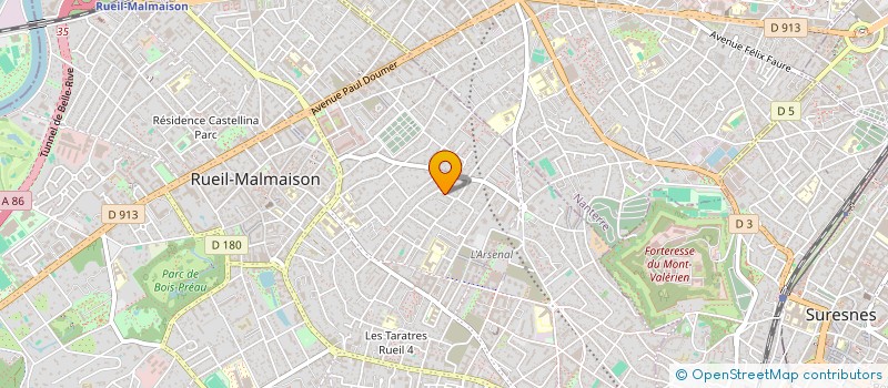 localisation de l'entreprise VERSION 3 à RUEIL-MALMAISON