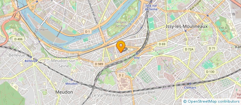 localisation de l'entreprise VERSION CONSEIL à ISSY-LES-MOULINEAUX