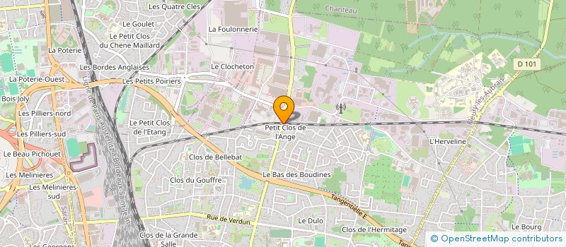 localisation de l'entreprise VERSION DEVELOPPEMENT  FLEURY-LES-AUBRAIS
