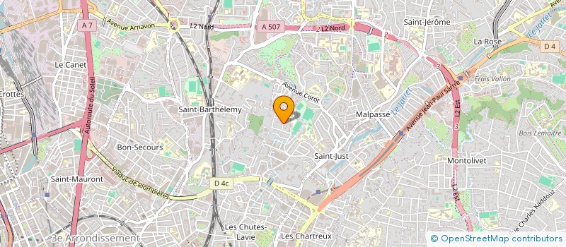 localisation de l'entreprise VERSION FLUO à MARSEILLE 13EME