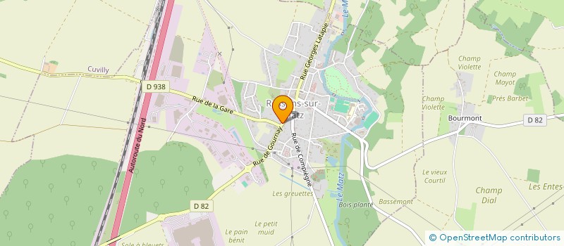 localisation de l'entreprise VERSION ORIGINALE  RESSONS-SUR-MATZ