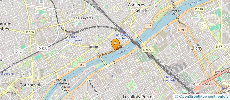 localisation de l'entreprise VERSION ORIGINALE CONSEIL à COURBEVOIE
