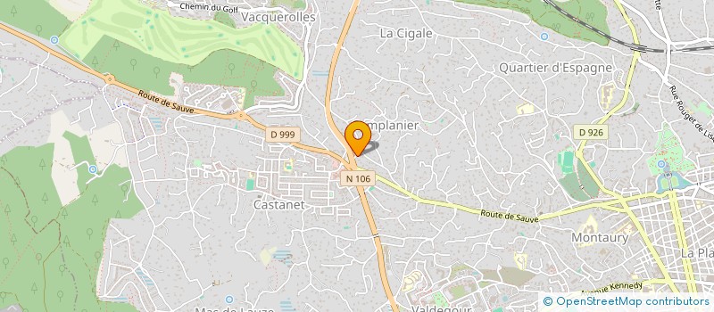 localisation de l'entreprise VERSION PAYSAGE à NIMES