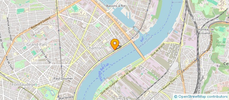 localisation de l'entreprise VERSION PRINT  BORDEAUX