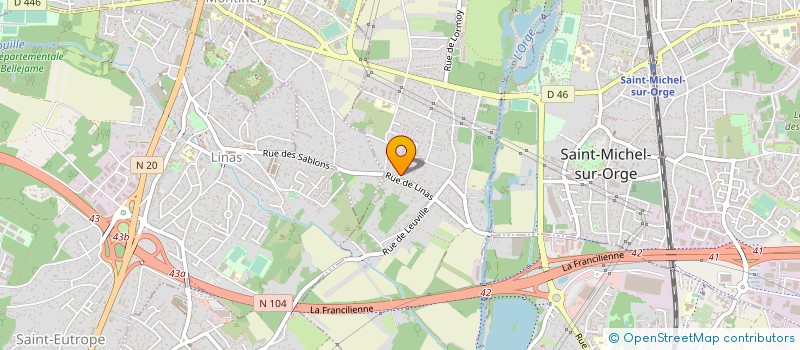 localisation de l'entreprise VERSION QUALITE à LONGPONT-SUR-ORGE