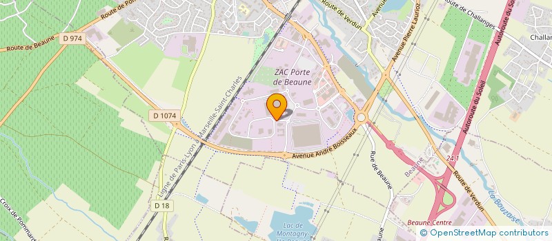 localisation de l'entreprise VERSION VIN SARL à BEAUNE