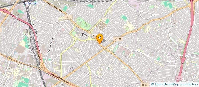 localisation de l'entreprise VERSIONS VOYAGES à DRANCY