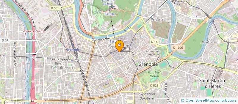 localisation de l'entreprise VERSO à GRENOBLE