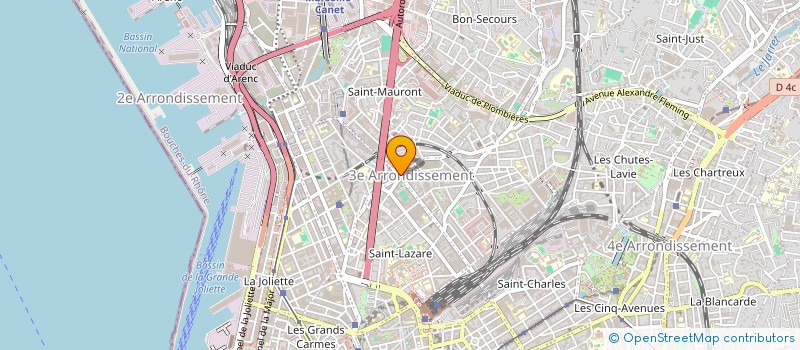 localisation de l'entreprise VERSO à MARSEILLE