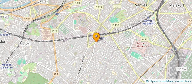 localisation de l'entreprise VERSO  CLAMART