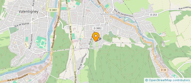 localisation de l'entreprise VERSO MEDIA  SELONCOURT