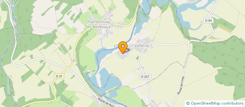 localisation de l'entreprise VERSO SERVICES  VALLEROY