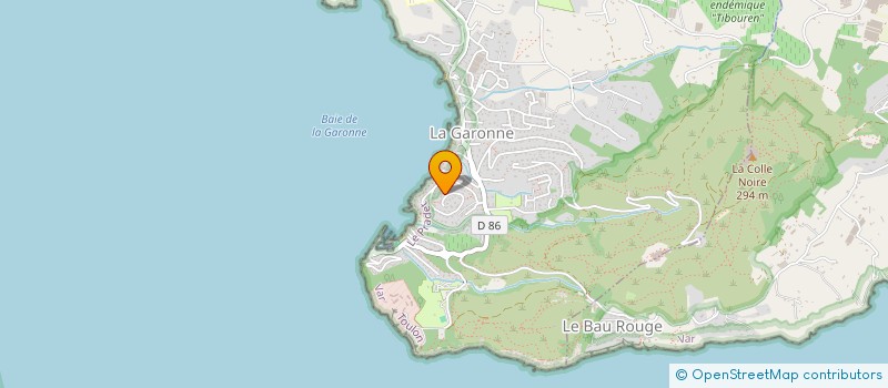 localisation de l'entreprise VERSOFLOEST  LE PRADET