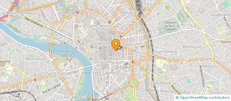 localisation de l'entreprise VERSOLATO COIFFURE à TOULOUSE