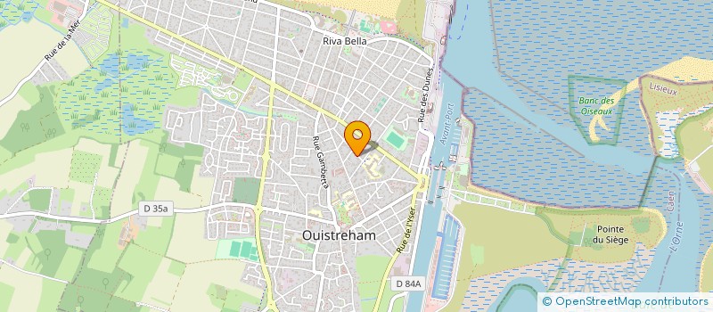 localisation de l'entreprise VERSON HORIZON  OUISTREHAM