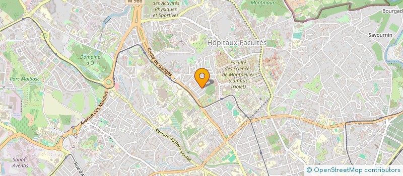 localisation de l'entreprise VERSONDOMISYL à MONTPELLIER