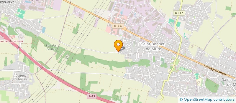 localisation de l'entreprise VERSOR-K  SAINT-BONNET-DE-MURE