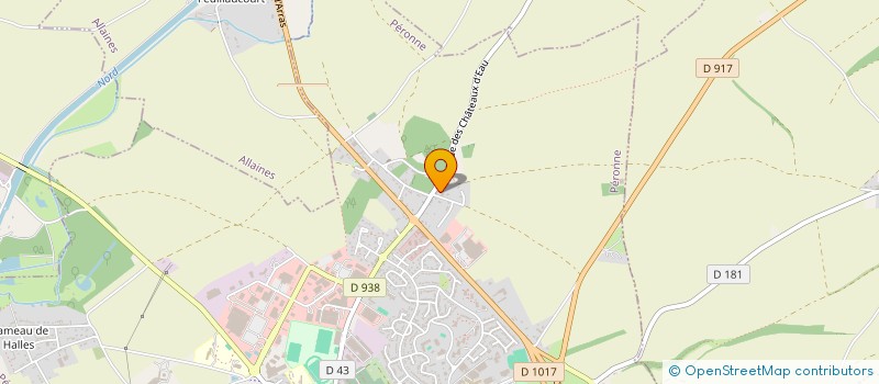 localisation de l'entreprise VERSTIGGEL GARON à PERONNE